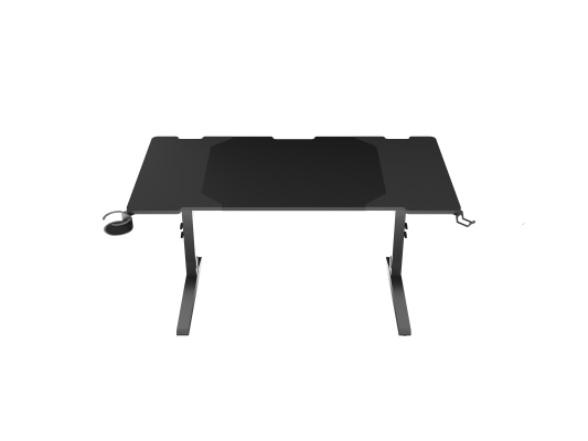 Genesis | Modular Gaming Desk | Holm 140 RGB | Anthracite Black