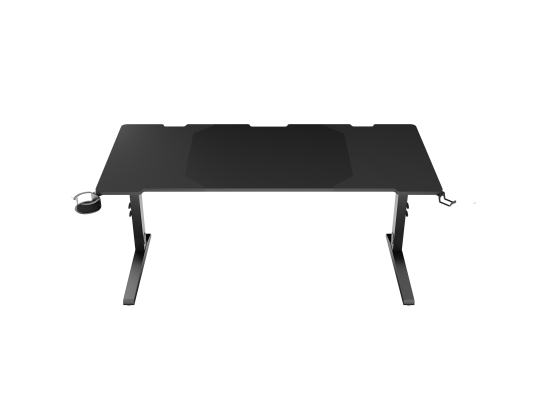 Genesis | Modular Gaming Desk | Holm 160 RGB | Anthracite Black