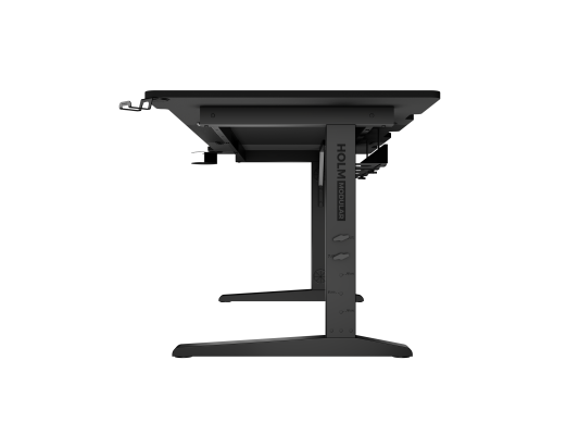 Genesis | Modular Gaming Desk | Holm 160 RGB | Anthracite Black