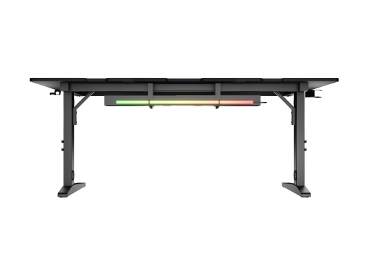Genesis | Modular Gaming Desk | Holm 180 RGB | Anthracite Black