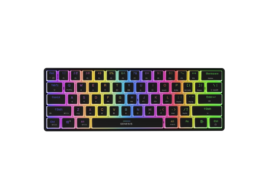 Genesis THOR 660 G2 | Gaming keyboard | Wireless / Wired | US | Black | 2.4 GHz, Bluetooth, USB | Linear