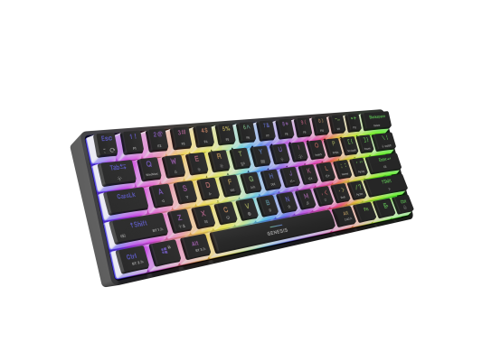 Genesis THOR 660 G2 | Gaming keyboard | Wireless / Wired | US | Black | 2.4 GHz, Bluetooth, USB | Linear