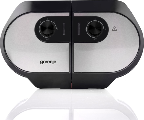 Gorenje | Mini Grill, Waffle plate | WM1400SB | Electric Grill | 1400 W | Diameter 18 cm | Black