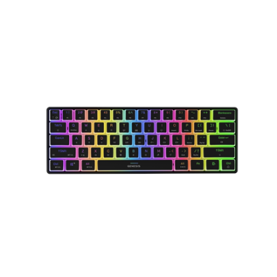 Genesis THOR 660 G2 | Gaming keyboard | Wireless / Wired | US | Black | 2.4 GHz, Bluetooth, USB | Linear