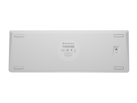 Genesis THOR 660 G2 | Gaming keyboard | Wireless / Wired | US | White | 2.4 GHz, Bluetooth, USB | Linear