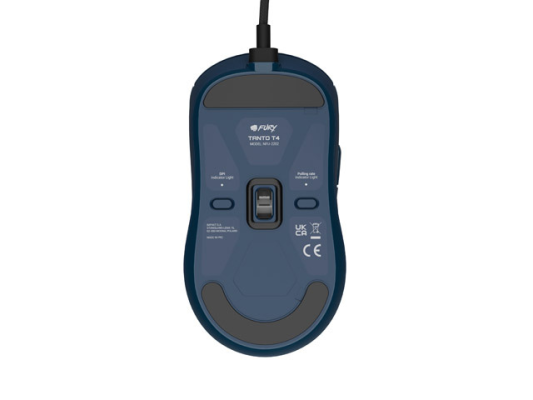 Fury | Gaming Mouse | Tanto T4 | Wired | USB | Blue