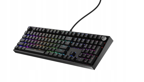 Genesis | THOR 404 | Wired | US | Black | USB Type-A | Outemu Peach Silent