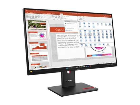 Lenovo | T27-40 | 27 " | IPS | 16:9 | 120 Hz | 6 ms | 1920 x 1080 pixels | 300 cd / m² | HDMI ports quantity 1 | Black | Warranty 36 month(s)
