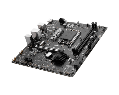 MSI PRO B760M-B DDR4 | Processor family Intel | Processor socket LGA1700 | DDR4 | Supported hard disk drive interfaces SATA, M.2 | Number of SATA connectors 4