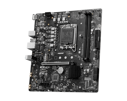 MSI PRO B760M-B DDR4 | Processor family Intel | Processor socket LGA1700 | DDR4 | Supported hard disk drive interfaces SATA, M.2 | Number of SATA connectors 4