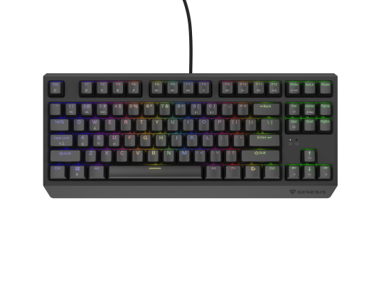 Genesis THOR 230 TKL | Mechanical Gaming Keyboard | Wired | US | Black | USB Type-A | Linear