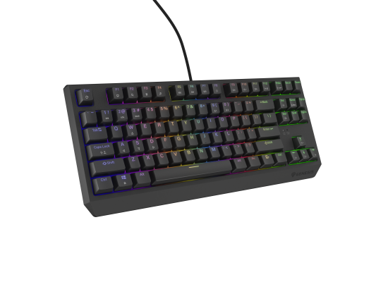 Genesis THOR 230 TKL | Mechanical Gaming Keyboard | Wired | US | Black | USB Type-A | Linear