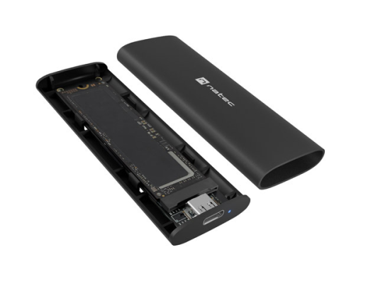 Genesis External HDD / SDD M.2 NVME Lite, USB-C 3.1 | Natec Rhino