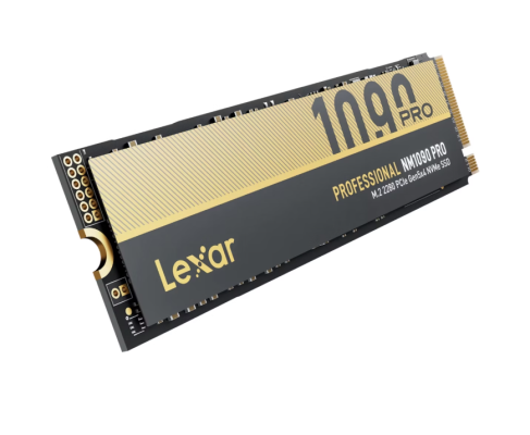 Lexar SSD | NM1090 Pro | 1000 GB | SSD form factor M.2 2280 | Solid-state drive interface PCIe Gen 5x4 | Read speed 14000 MB / s | Write speed 10000 MB / s