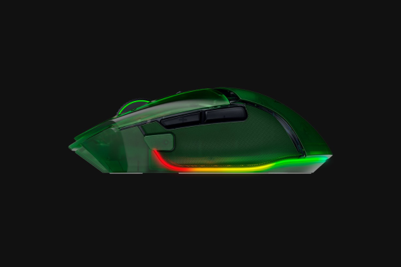 Razer | Basilisk V3 Pro 35K | Gaming Mouse | Wireless / Wired | Phantom Green Edition