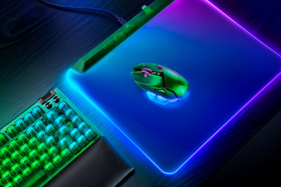 Razer | Basilisk V3 Pro 35K | Gaming Mouse | Wireless / Wired | Phantom Green Edition