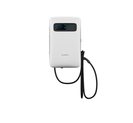 SUNGROW | Isolated Air-cooling DC Charger, CCS2 | ACH00086 | 30 kW | WLAN, Ethernet, 4G | 5 m | White