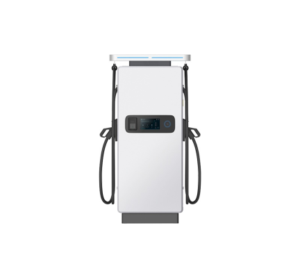 SUNGROW | Isolated Air-cooling Fast DC Charger, CCS2x2, 380A | A0CH0016 | 180 kW | WLAN / Ethernet / 4G | 5 m | White