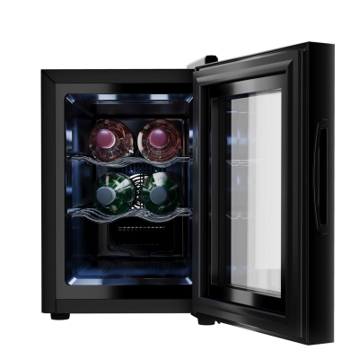 Tristar | Grand Saigneé Beverage Cooler | WR-7506 | Energy efficiency class E | Free standing | Bottles capacity 6 | Black