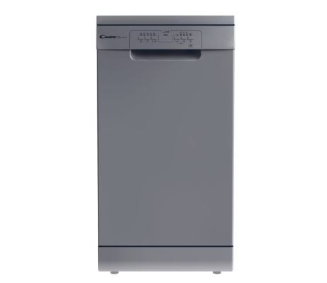 Candy Dishwasher | CDPH 2L1049S | Free standing | Width 45 cm | Number of place settings 10 | Number of programs 5 | Energy efficiency class E | Silver