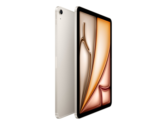 Apple | iPad Air Wi-Fi + Cellular | 11 " | Starlight | IPS | 2360 x 1640 pixels | Apple M3 | 8 GB | 256 GB | 3G | 4G | 5G | Wi-Fi | Front camera | 12 MP | Rear camera | 12 MP | Bluetooth | 5.3 | iPadOS | USB-C charg