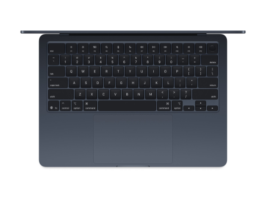 Apple MacBook | Air | Midnight | 13 " | 2560 x 1664 pixels | Apple M4 | 16 GB | Solid-state drive capacity 512 GB | Apple M4 chip 10-core CPU / 10-core GPU | macOS | 802.11ax | Bluetooth version 5.0 | Keyboard language Swedish | 