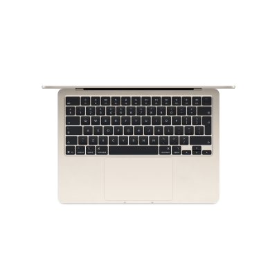 Apple MacBook | Air | Starlight | 13 " | 2560 x 1664 pixels | Apple M4 | 16 GB | Solid-state drive capacity 512 GB | Apple M4 chip 10-core CPU / 10-core GPU | macOS | 802.11ax | Bluetooth version 5.0 | Keyboard language English | 
