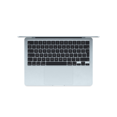 Apple MacBook | Air | Sky Blue | 13 " | IPS | 2560 x 1664 pixels | Apple M4 | 16 GB | Solid-state drive capacity 256 GB | Apple M4 chip 10-core CPU / 8-core GPU | macOS | 802.11ax | Bluetooth version 5.0 | Keyboard language Russi