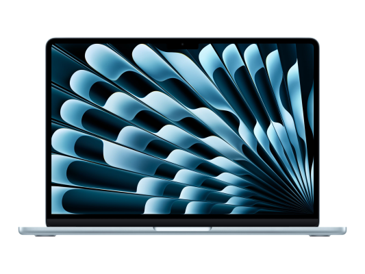 Apple MacBook | Air | Sky Blue | 13 " | IPS | 2560 x 1664 pixels | Apple M4 | 16 GB | Solid-state drive capacity 256 GB | Apple M4 chip 10-core CPU / 8-core GPU | macOS | 802.11ax | Bluetooth version 5.0 | Keyboard language Russi
