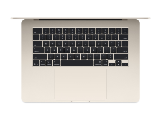 Apple MacBook | Air | Starlight | 15 " | IPS | 2880 x 1864 pixels | Apple M4 | 16 GB | Solid-state drive capacity 256 GB | Apple M4 chip 10-core CPU / 10-core GPU | macOS | 802.11ax | Bluetooth version 5.0 | Keyboard language Swe