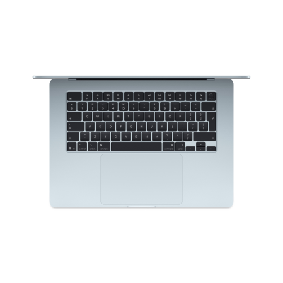 Apple MacBook | Air | Sky Blue | 15 " | 2880 x 1864 pixels | Apple M4 | 16 GB | Solid-state drive capacity 512 GB | Apple M4 chip 10-core CPU / 10-core GPU | macOS | Bluetooth version 5.0 | Keyboard language English | Keyboard back