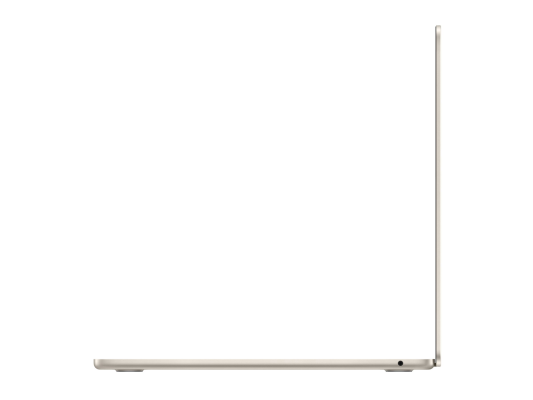 Apple MacBook | Air | Starlight | 15 " | IPS | 2880 x 1864 pixels | Apple M4 | 16 GB | Solid-state drive capacity 512 GB | Apple M4 chip 10-core CPU / 10-core GPU | macOS | 802.11ax | Bluetooth version 5.0 | Keyboard language Swe