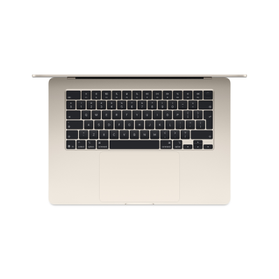Apple MacBook | Air | Starlight | 15 " | IPS | 2880 x 1864 pixels | Apple M4 | 24 GB | Solid-state drive capacity 512 GB | Apple M4 chip 10-core CPU / 10-core GPU | macOS | 802.11ax | Bluetooth version 5.0 | Keyboard language Eng