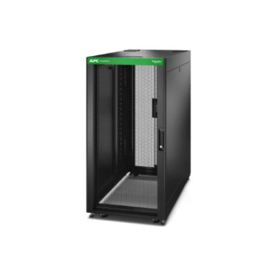 APC Easy Rack 600mm / 24U / 1200mm , with Roof, Side panel,castors,feet and 4 Brackets, No Bottom, black | Schneider Electric