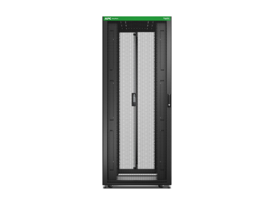 APC Easy Rack 800mm / 42U / 1200mm , with Roof, castors, feet and 4 Brackets, No Side panels, black | Schneider Electric