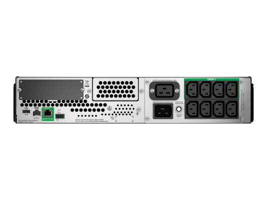 Schneider Electric Smart-UPS, Rackmount 2U, SmartConnect port + SmartSlot, AVR, LCD | SMT3000RMI2UC | 3000 VA | 2700 W
