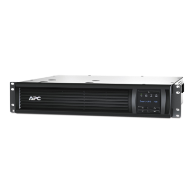 Schneider Electric APC Smart-UPS, Line Interactive, Rackmount 2U, 230V, 4x IEC C13 outlets, SmartSlot, AVR, LCD | SMT750RMI2U | 750 VA | 500 W