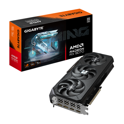 Gigabyte Radeon RX 9070 GAMING OC 16G | AMD | 16 GB | Radeon RX 9070 | HDMI ports quantity 2 | PCI-E 5.0
