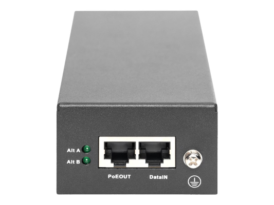 Digitus Gigabit Ethernet PoE++ Injector, 802.3bt, 85 W | DN-95109