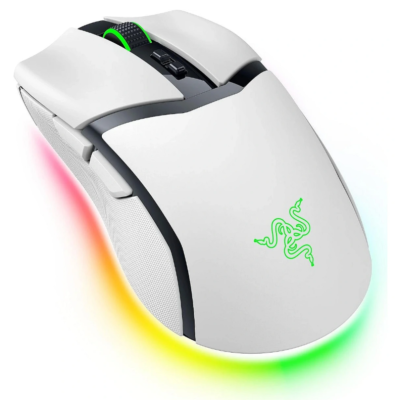 Razer Cobra Pro | Wireless / Wired | 2.4 GHz, USB-C | White
