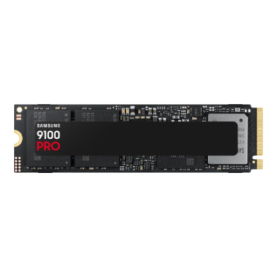 Samsung 9100 PRO | Solid state drive | 4000 GB | SSD form factor M.2 2280 | Solid-state drive interface PCI Express 5.0 x4 (NVMe) | Read speed 14800 MB / s | Write speed 13400 MB / s