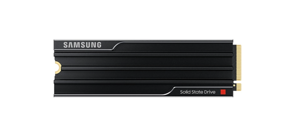 Samsung 9100 PRO With Heatsink | 1000 GB | SSD form factor M.2 2280 | Solid-state drive interface PCIe 5.0 NVMe | Read speed 14800 MB / s | Write speed 13400 MB / s