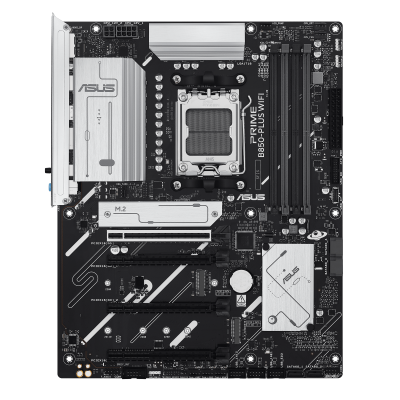 Asus PRIME B850-PLUS WIFI | Processor family AMD | Processor socket AM5 | DDR5 | Supported hard disk drive interfaces M.2, SATA | Number of SATA connectors 4