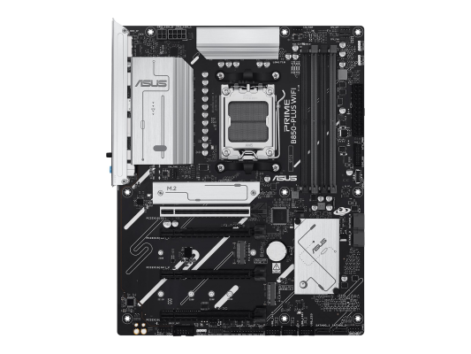Asus PRIME B850-PLUS WIFI | Processor family AMD | Processor socket AM5 | DDR5 | Supported hard disk drive interfaces M.2, SATA | Number of SATA connectors 4