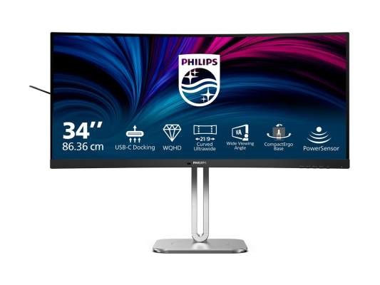 SALE OUT. Philips | 34B2U5600C / 00 | 34 " | VA | 21:9 | 60 Hz | 4 ms | 3440 x 1440 pixels | 300 cd / m² | HDMI ports quantity 2
