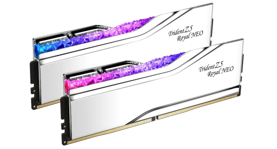 G.Skill Trident Z5 Royal Neo | 32 (2x16GB) GB | DDR5 | 7200 MHz | PC / server | Registered No | ECC No