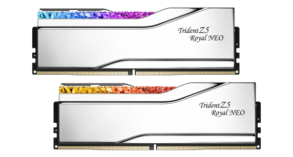 G.Skill Trident Z5 Royal Neo | 32 (2x16GB) GB | DDR5 | 7200 MHz | PC / server | Registered No | ECC No