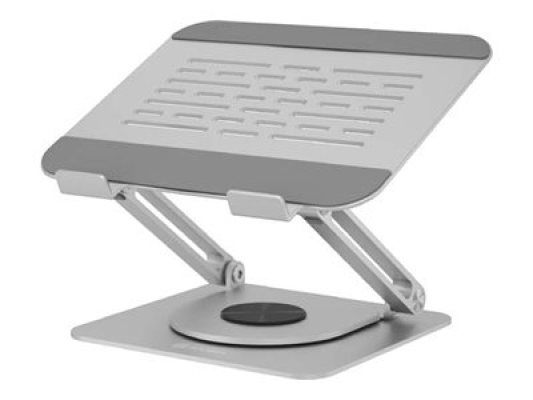 Raidsonic Laptop stands IB-NH300-R | Ergonomic positioning, Rotatable design | 17 " | Silver
