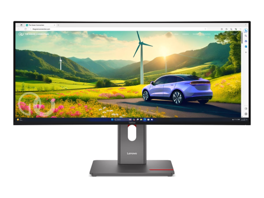Lenovo | ThinkVision | P34WD-40 | 34 " | IPS | 21:9 | 120 Hz | 4 ms | 3440x1440 pixels | 350 cd / m² | HDMI ports quantity 1 | Eclipse black | Warranty 36 month(s)