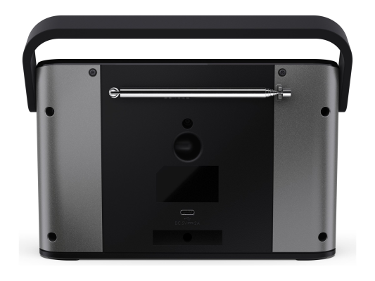 Sharp OSAKA Stereo Portable Digital Radio | DR-P540(GY) | USB port | Bluetooth | FM radio | Wireless connection